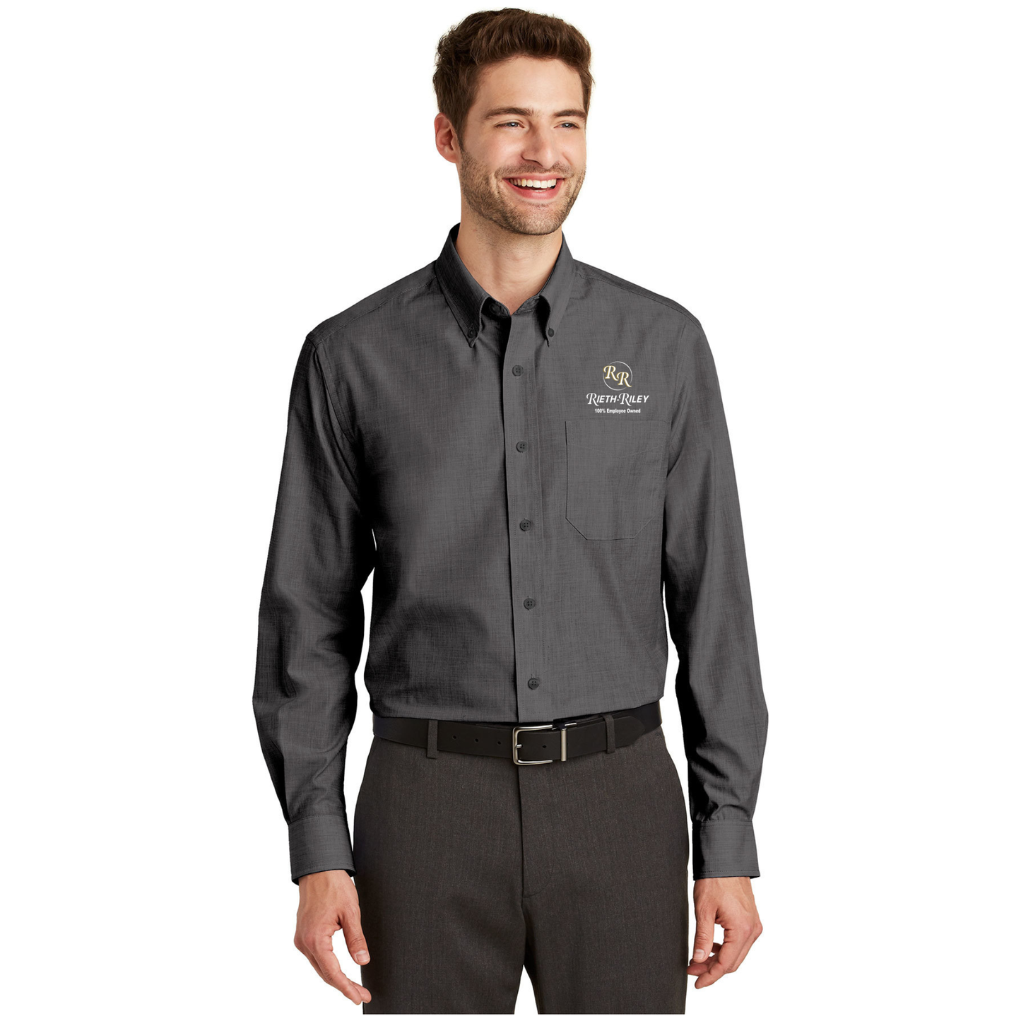 Port Authority® Crosshatch Easy Care Shirt - S640