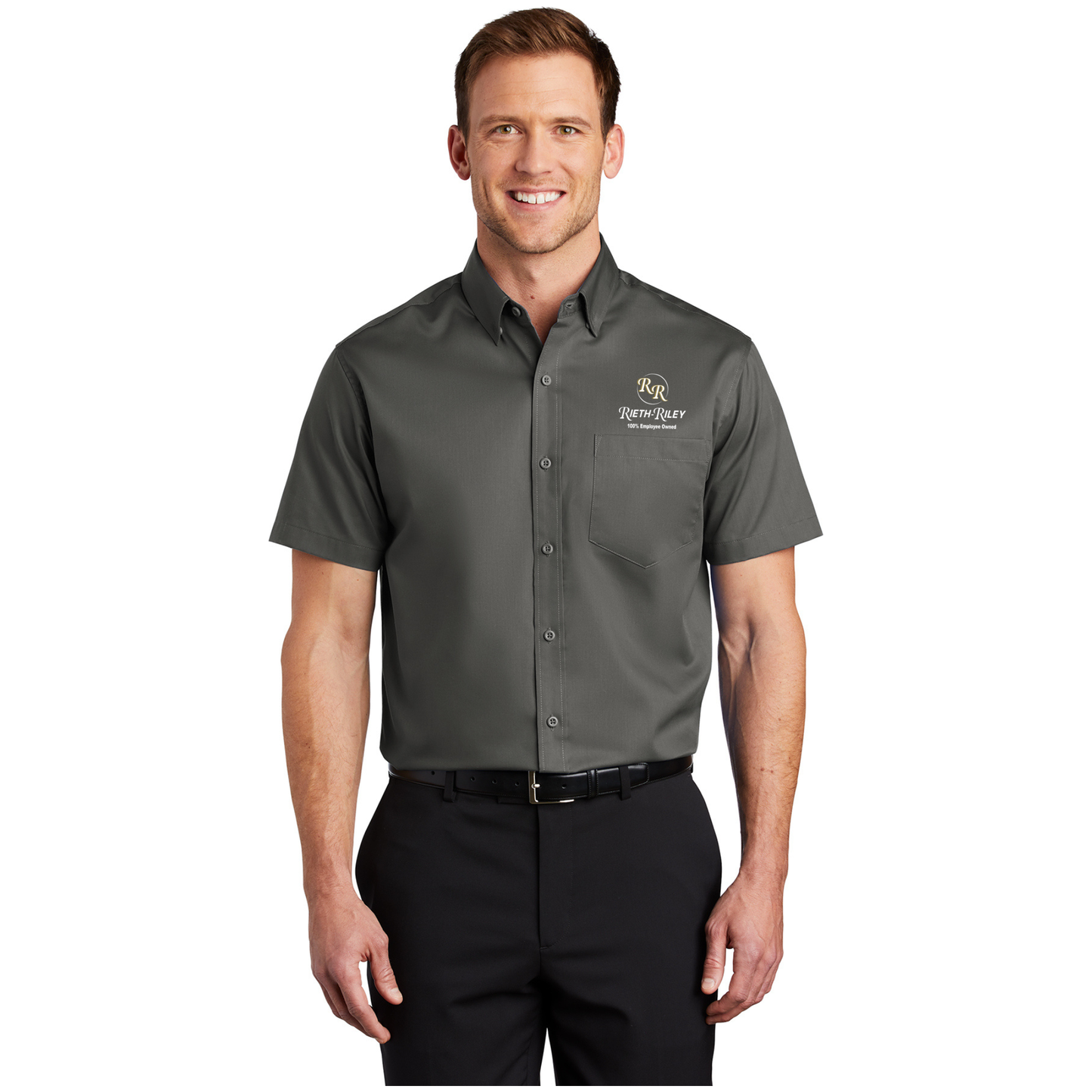 Port Authority® Short Sleeve SuperPro™ Twill Shirt - S664