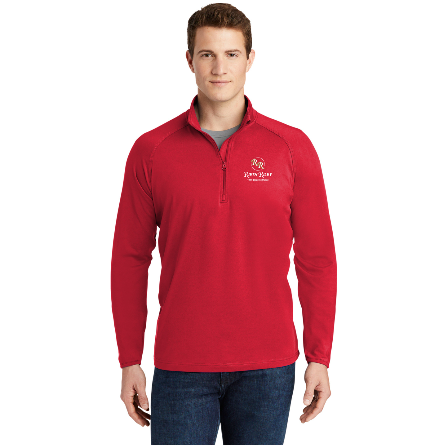 Sport-Tek® Tall Sport-Wick® Stretch 1/2-Zip Pullover - TST850