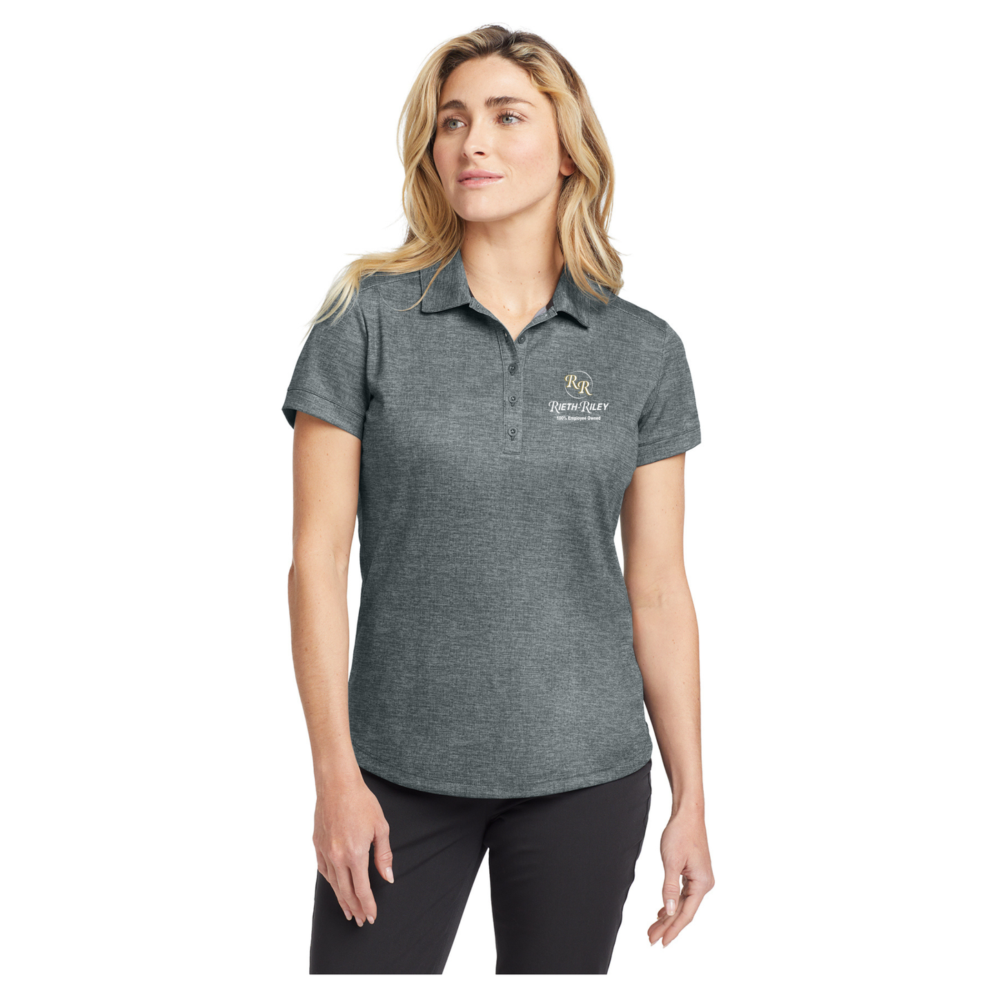 Nike Ladies Dri-FIT Crosshatch Polo - 838961
