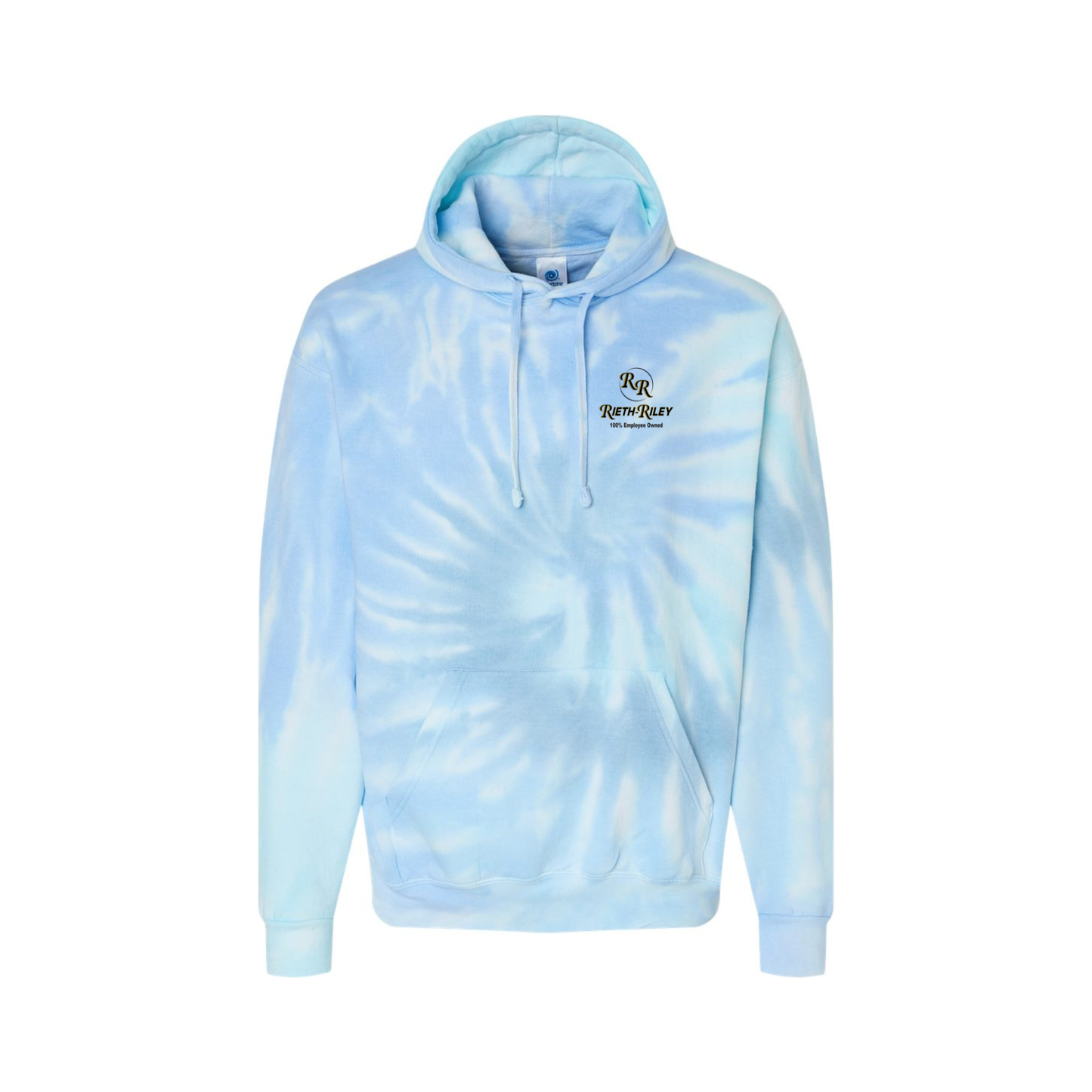 Colortone - Tie-Dyed Hooded Sweatshirt - 8777