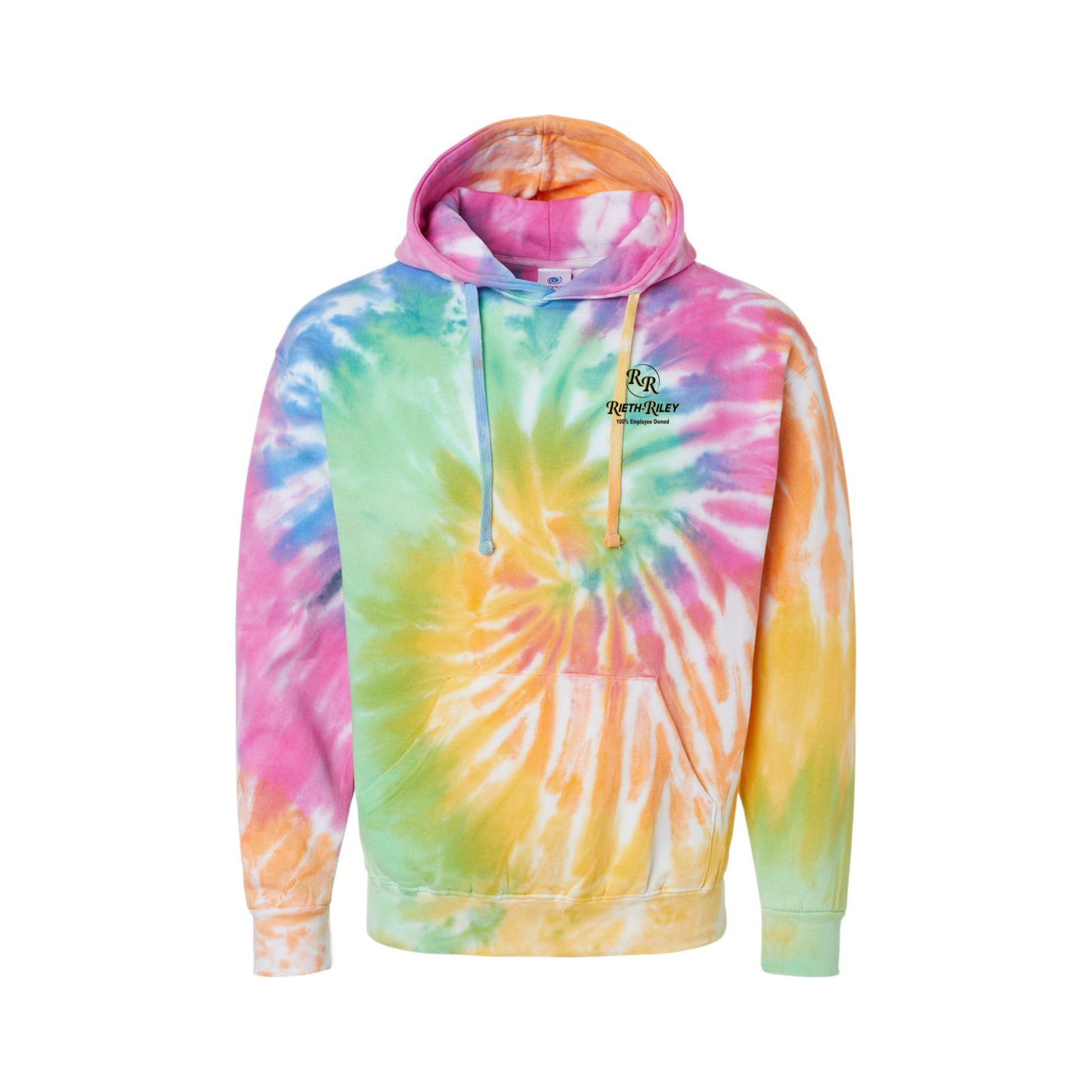 Colortone - Tie-Dyed Hooded Sweatshirt - 8777