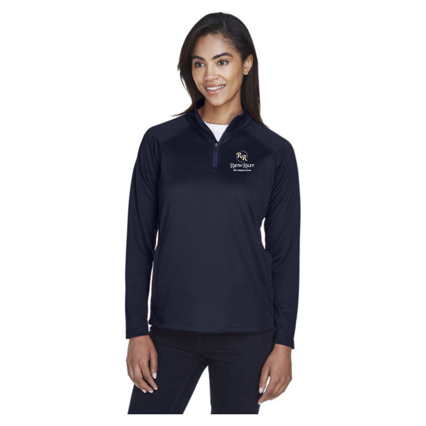 Devon & Jones Ladies' Stretch Tech-Shell® Compass Quarter-Zip - DG440W
