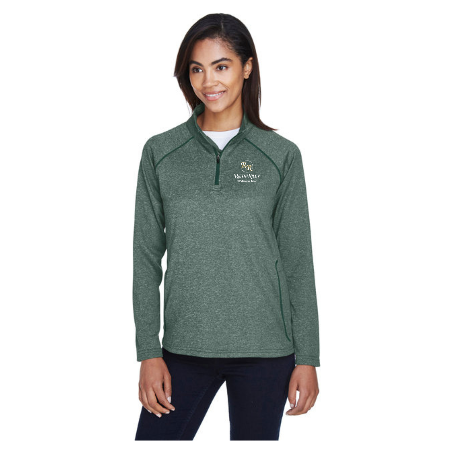 Devon & Jones Ladies' Stretch Tech-Shell® Compass Quarter-Zip - DG440W