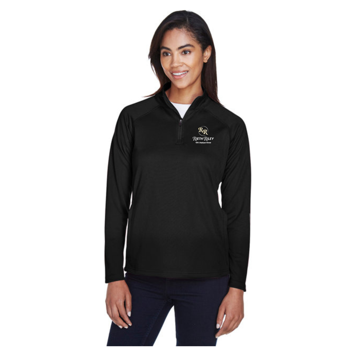 Devon & Jones Ladies' Stretch Tech-Shell® Compass Quarter-Zip - DG440W