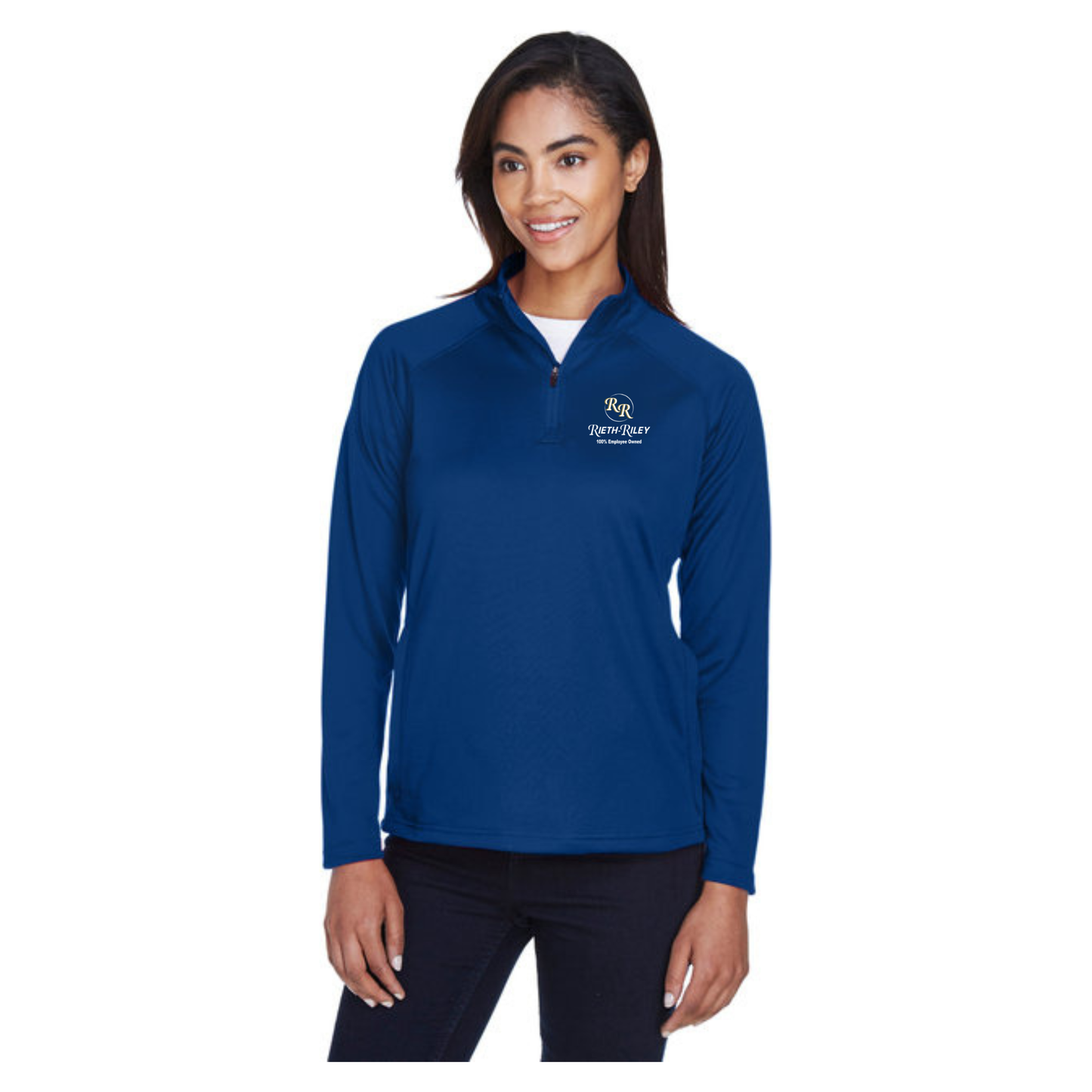 Devon & Jones Ladies' Stretch Tech-Shell® Compass Quarter-Zip - DG440W