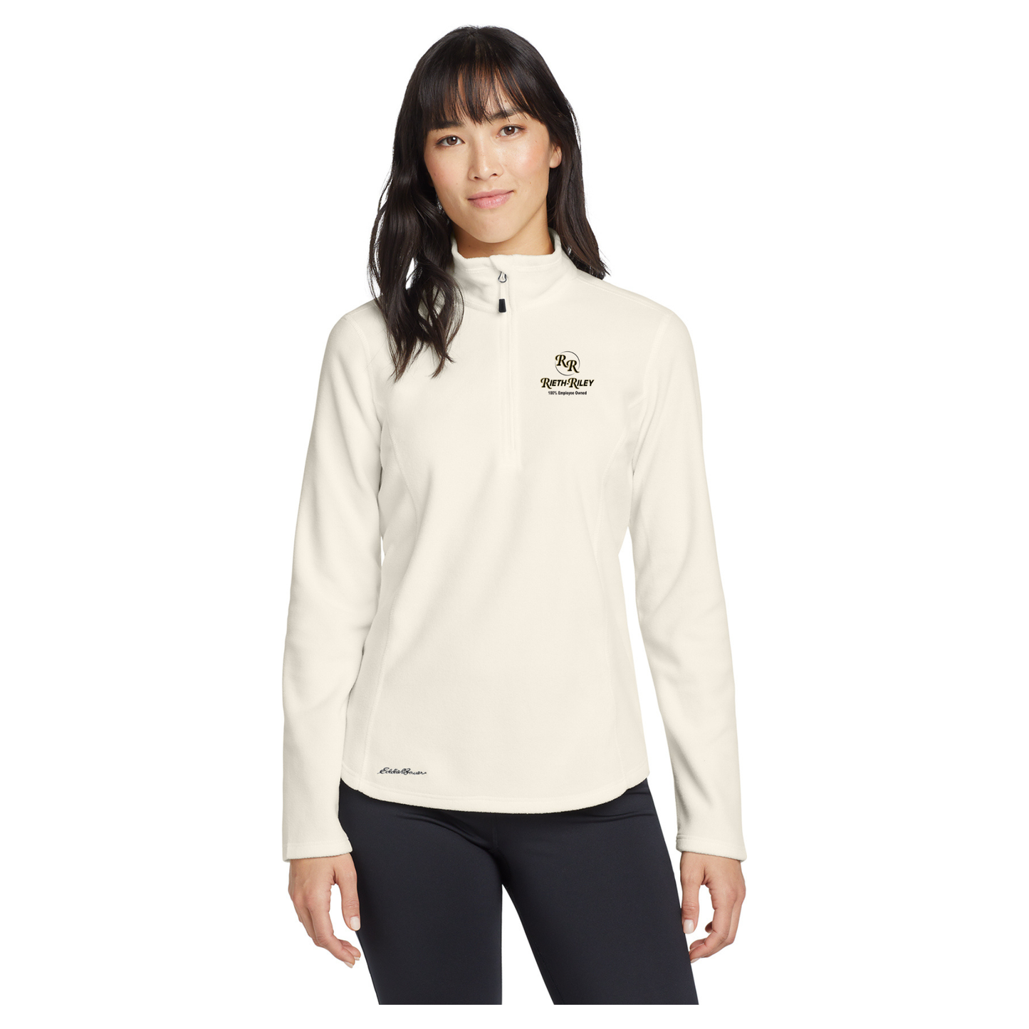 Eddie Bauer® Ladies 1/2-Zip Microfleece Jacket - EB227