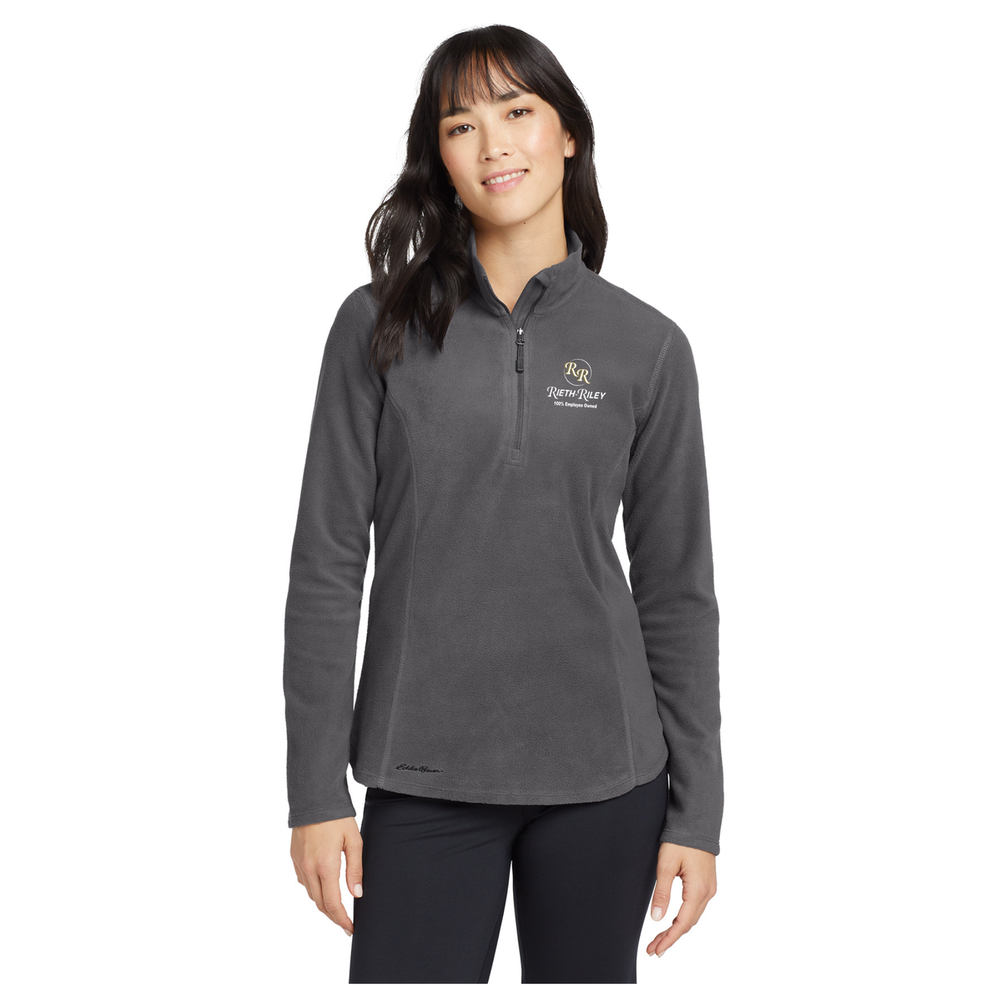 Eddie Bauer® Ladies 1/2-Zip Microfleece Jacket - EB227