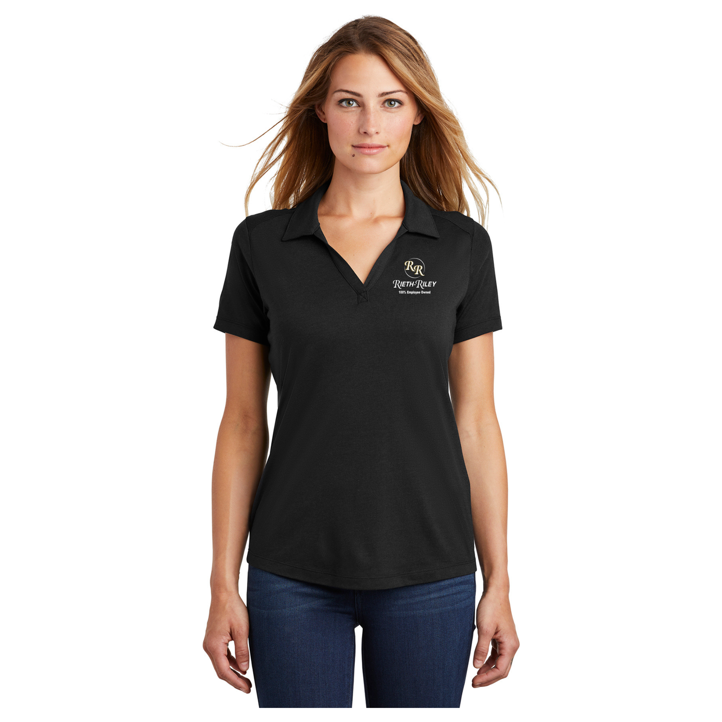 Sport-Tek ® Ladies PosiCharge ® Tri-Blend Wicking Polo - LST405