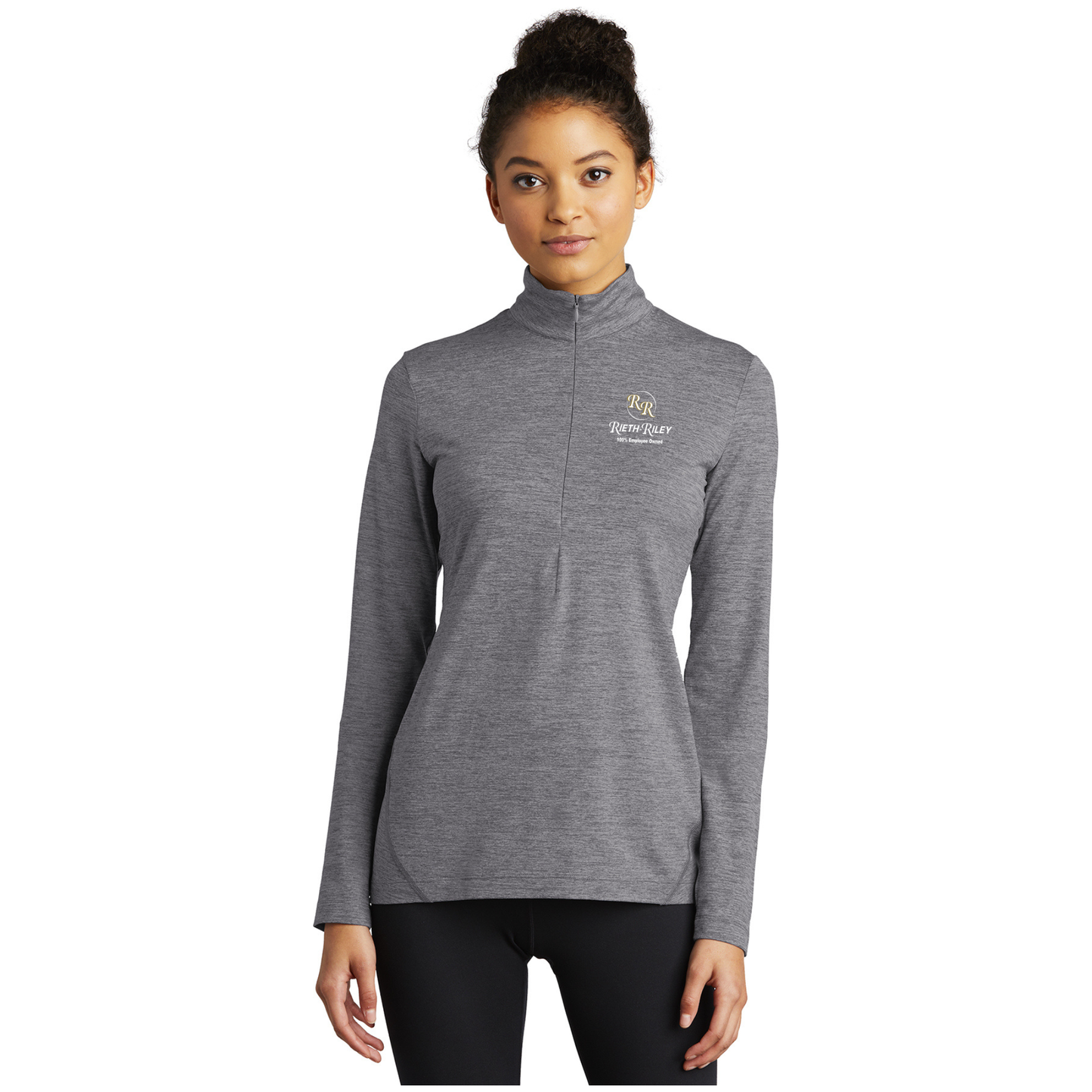 Sport-Tek® Ladies Exchange 1.5 Long Sleeve 1/2-Zip - LST711