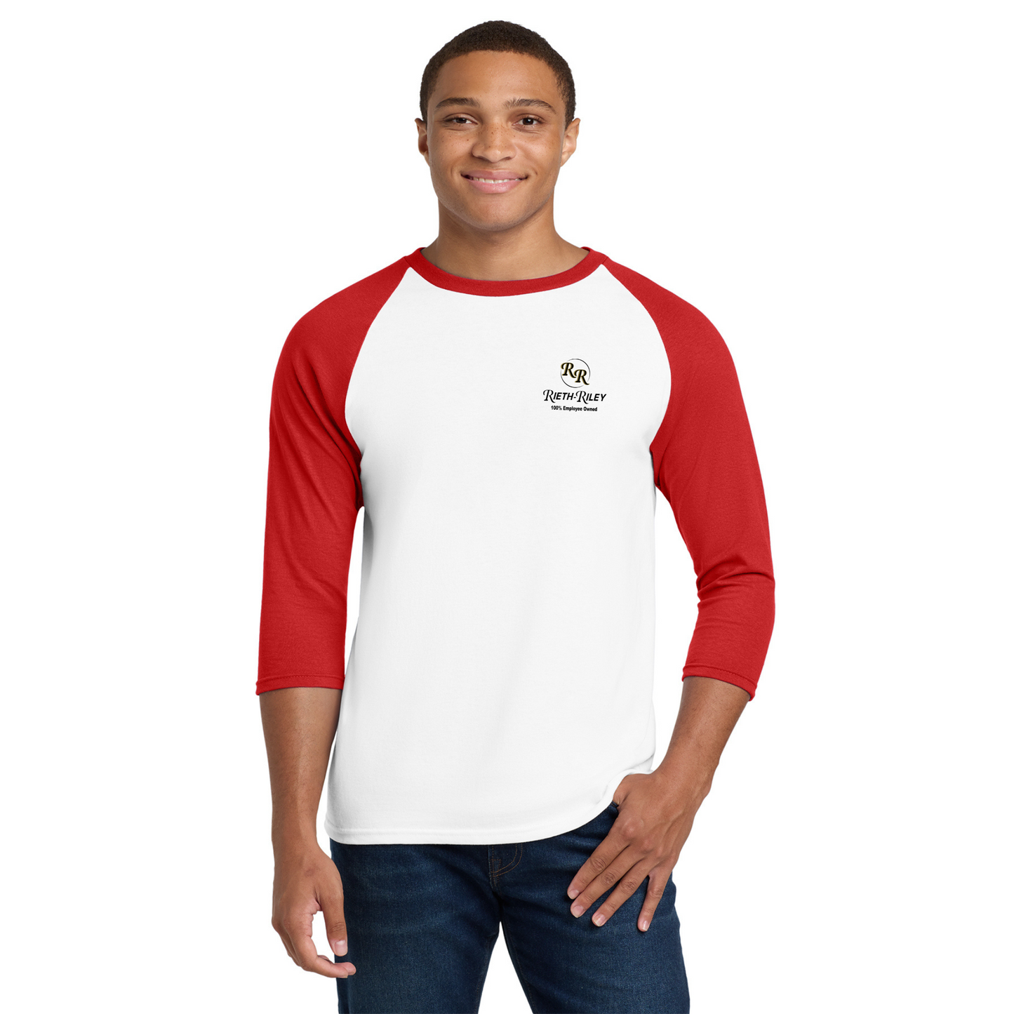 Gildan® Heavy Cotton™ 3/4-Sleeve Raglan T-Shirt - 5700