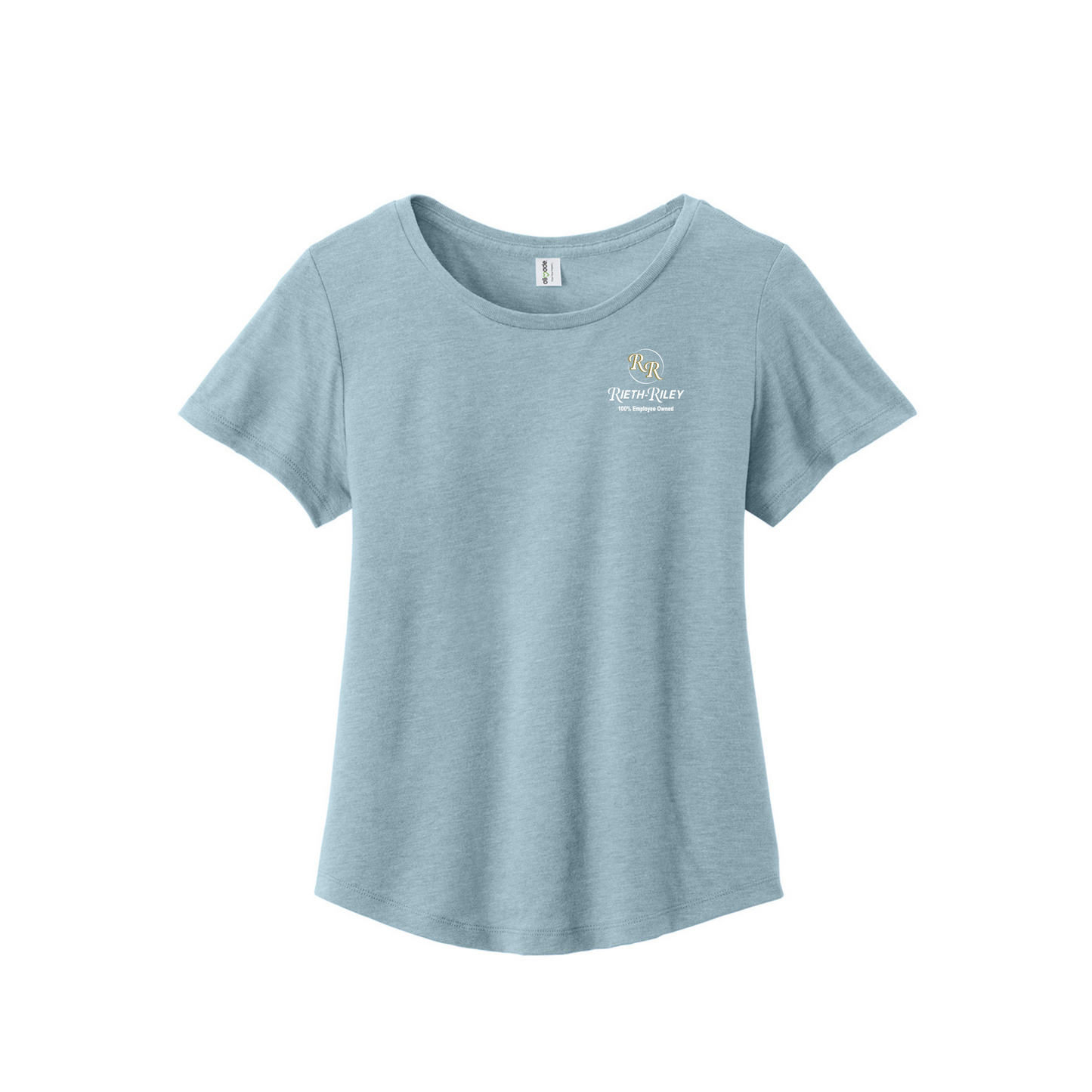 Allmade® Women’s Relaxed Tri-Blend Scoop Neck Tee - AL2015