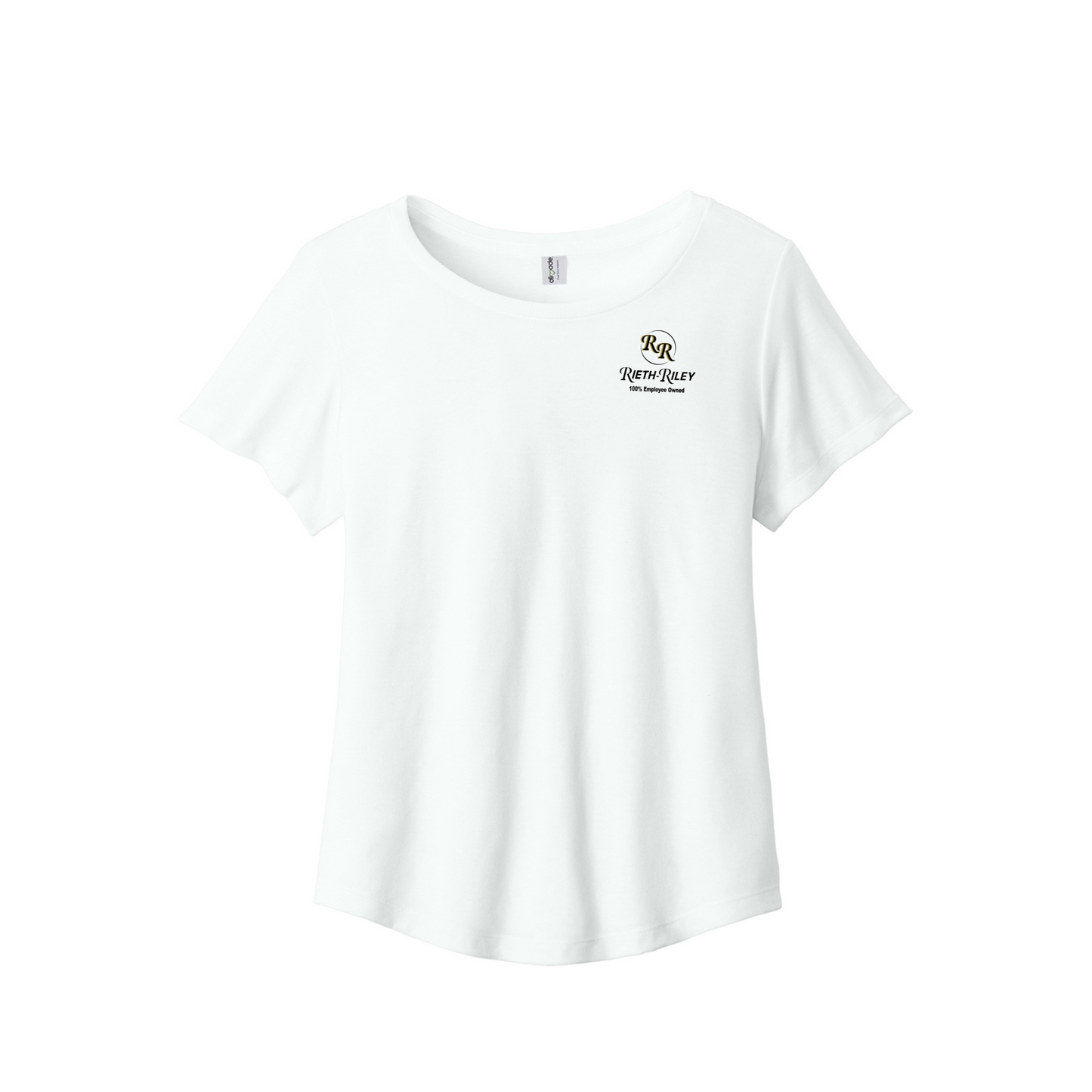Allmade® Women’s Relaxed Tri-Blend Scoop Neck Tee - AL2015