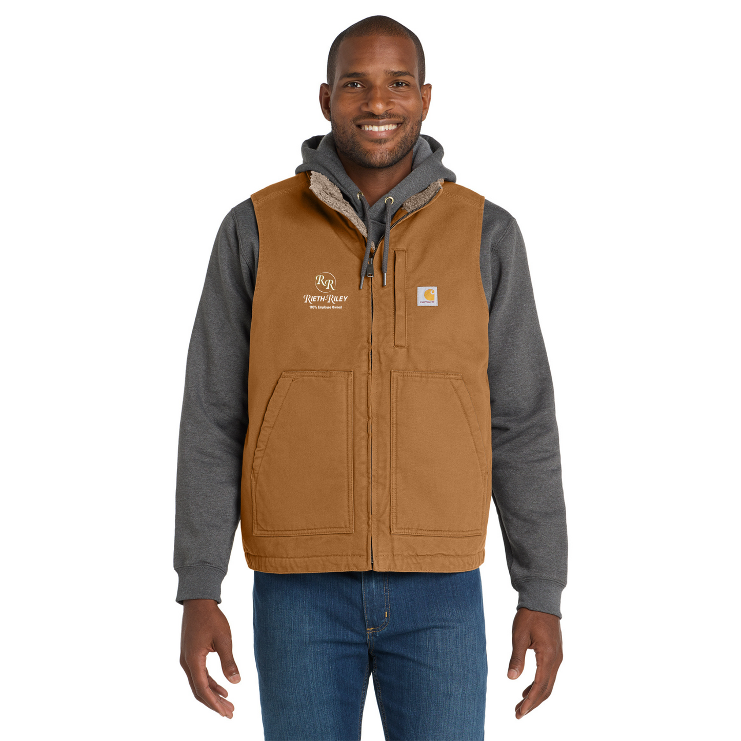 Carhartt® Sherpa-Lined Mock Neck Vest - CT104277