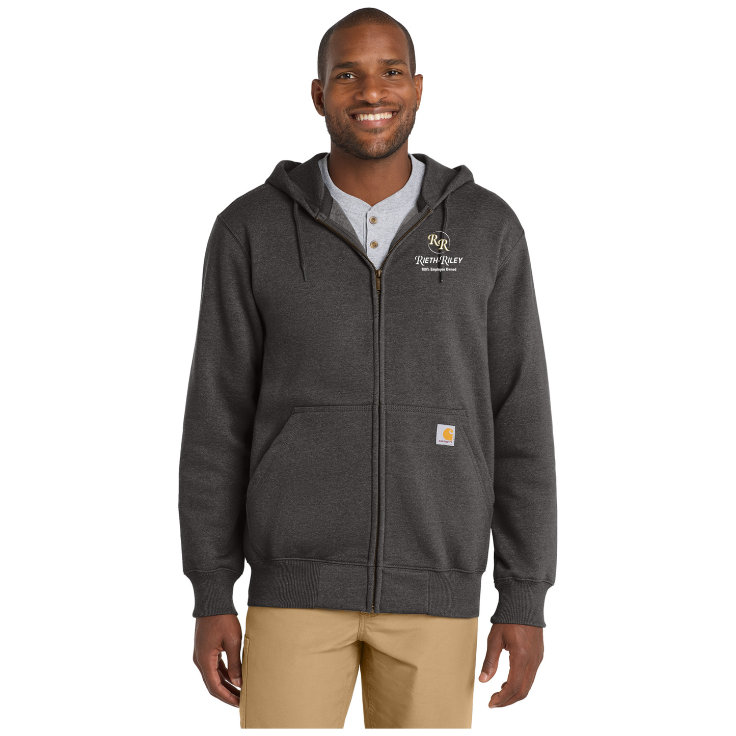 Carhartt ® Rain Defender ® Paxton Heavyweight Hooded Zip-Front Sweatshirt - CT100614