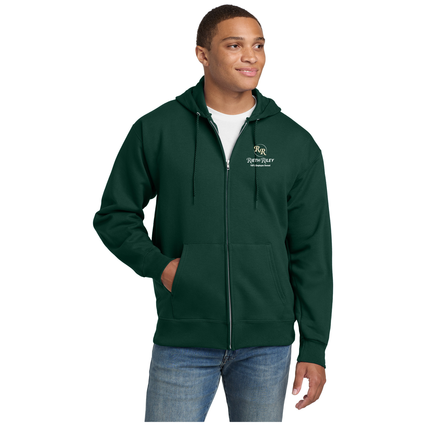 Hanes® Ultimate Cotton® - Full-Zip Hooded Sweatshirt - F283