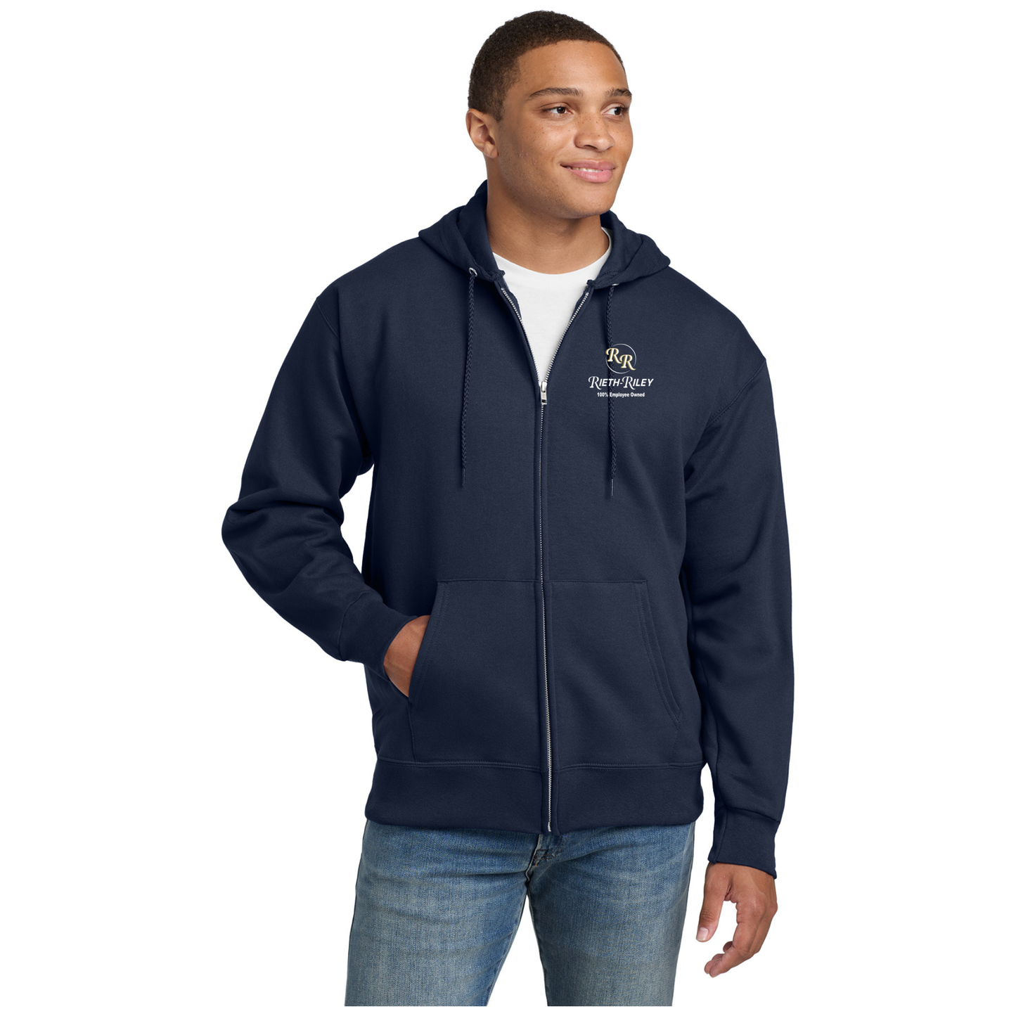 Hanes® Ultimate Cotton® - Full-Zip Hooded Sweatshirt - F283