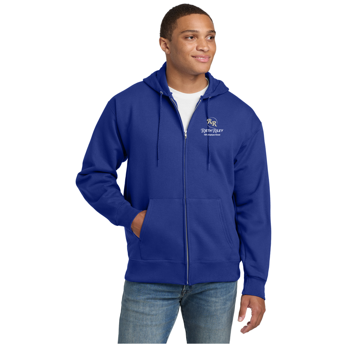 Hanes® Ultimate Cotton® - Full-Zip Hooded Sweatshirt - F283