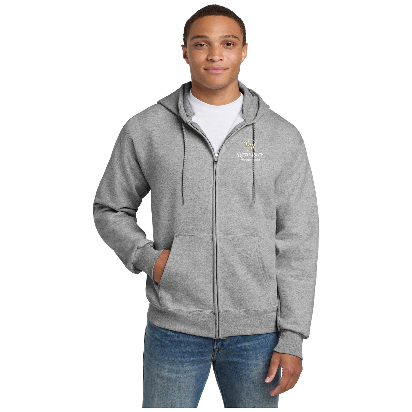 Hanes® Ultimate Cotton® - Full-Zip Hooded Sweatshirt - F283