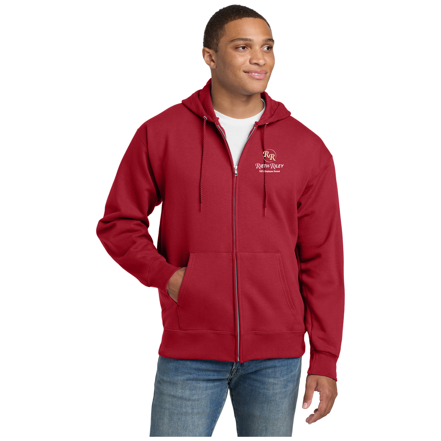 Hanes® Ultimate Cotton® - Full-Zip Hooded Sweatshirt - F283