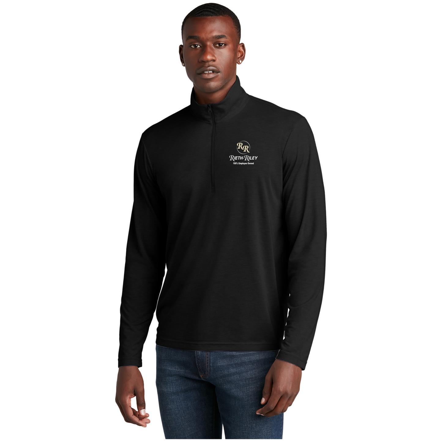 Sport-Tek ® PosiCharge ® Tri-Blend Wicking 1/4-Zip Pullover - ST407