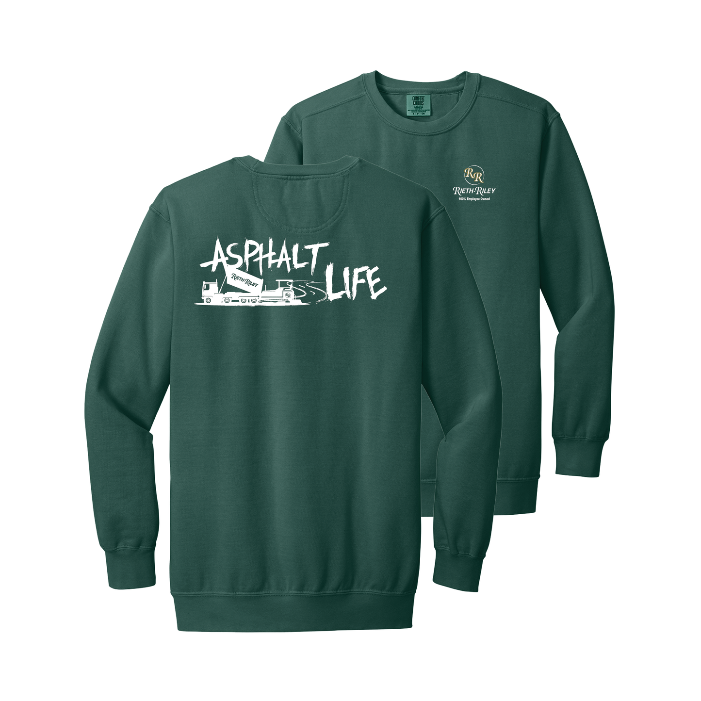 Asphalt Life Comfort Colors® Ring Spun Crewneck Sweatshirt