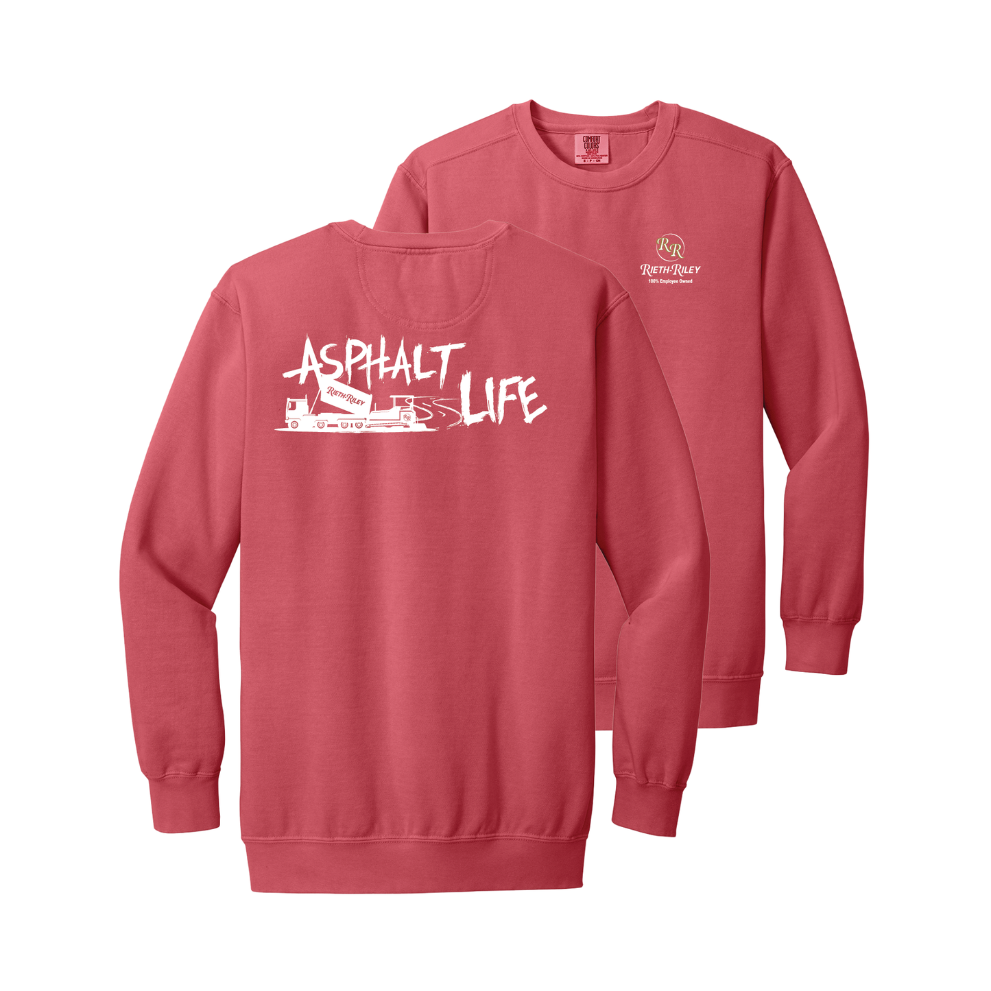 Asphalt Life Comfort Colors® Ring Spun Crewneck Sweatshirt