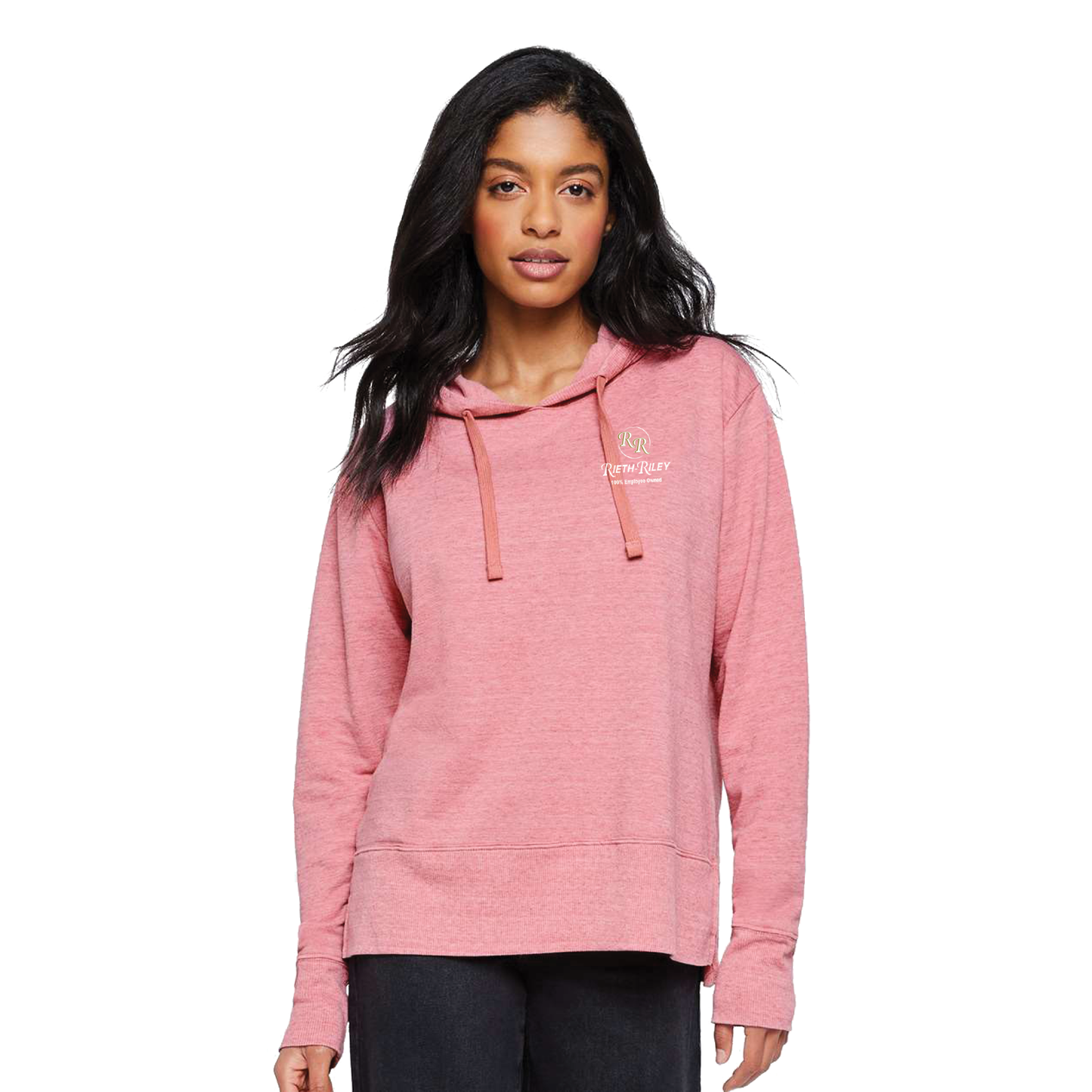 LAT Women's Vintage Wash Hoodie Sweatshirt