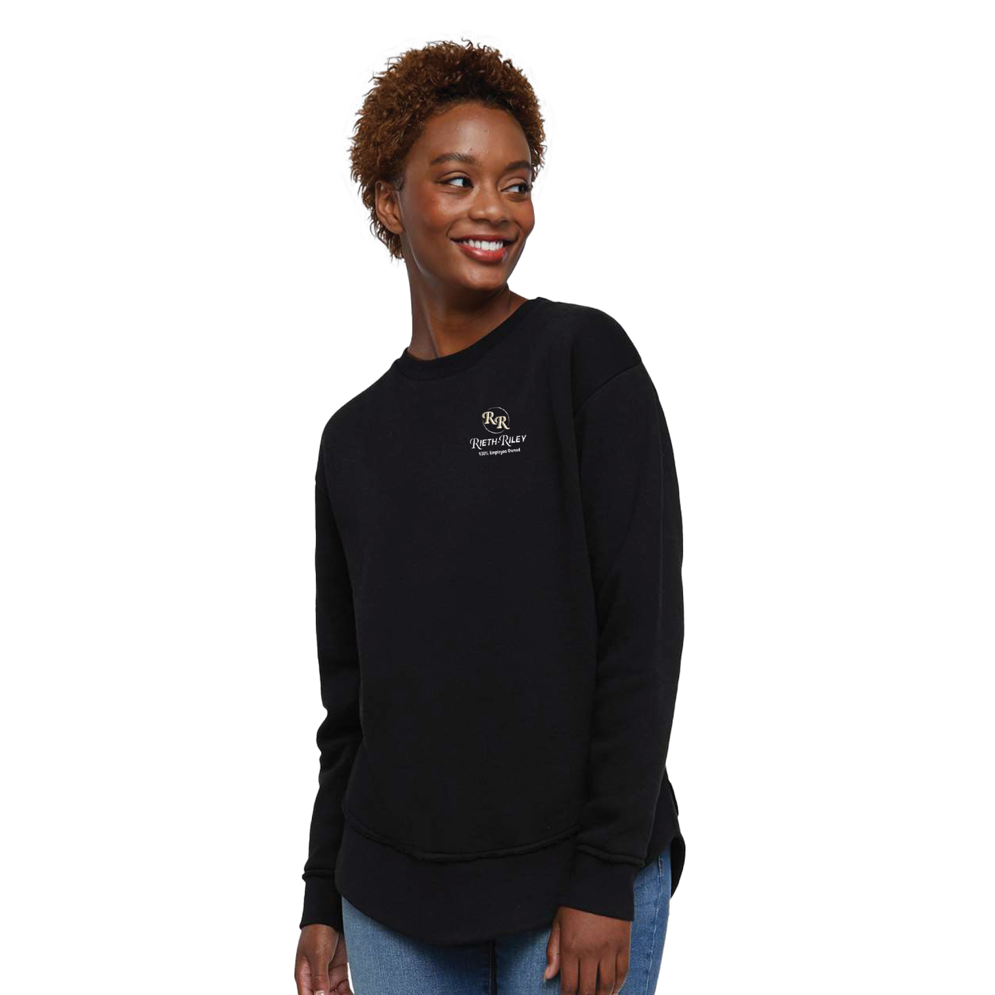 LAT Women's Weekend Fleece Crewneck Sweatshirt -