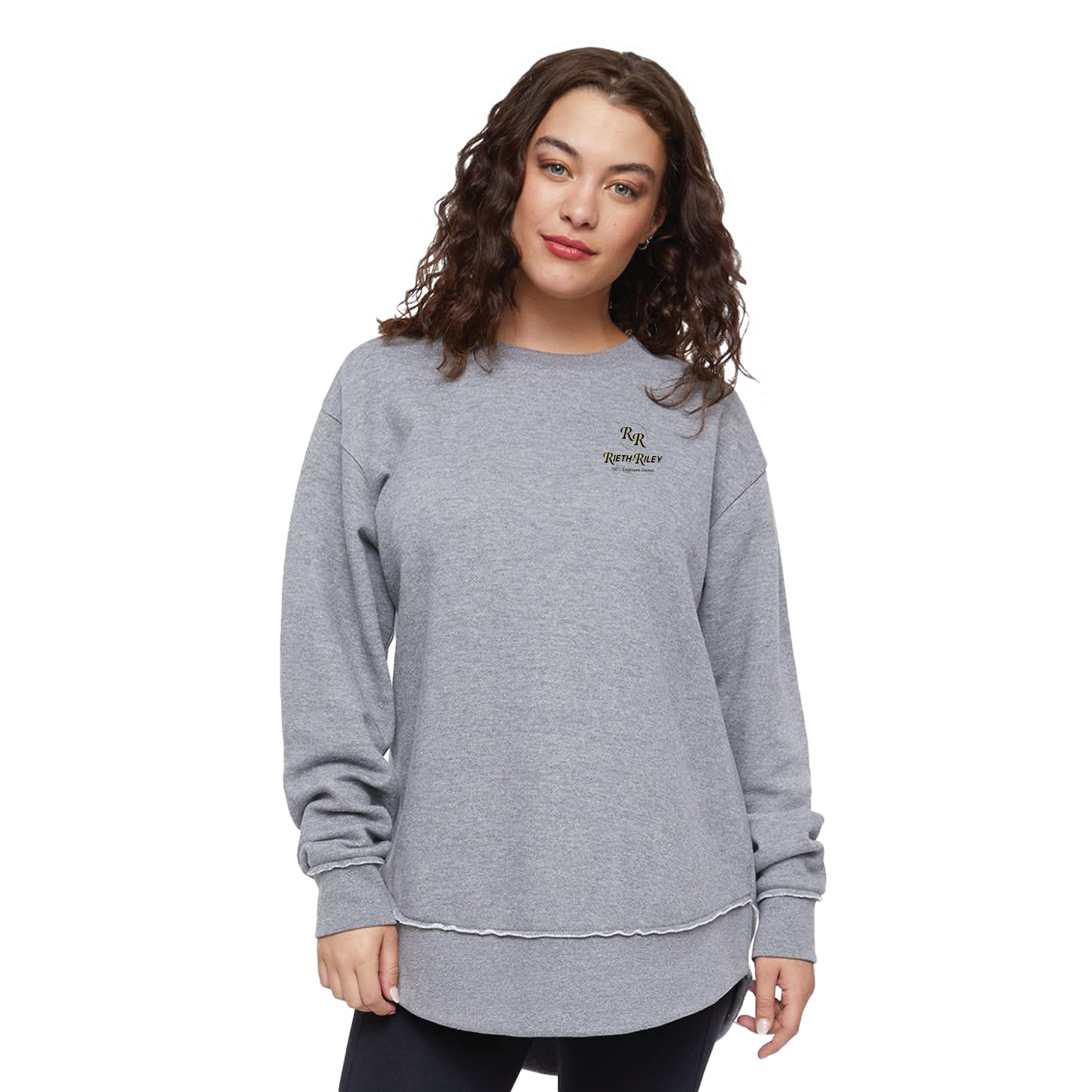 LAT Women's Weekend Fleece Crewneck Sweatshirt -
