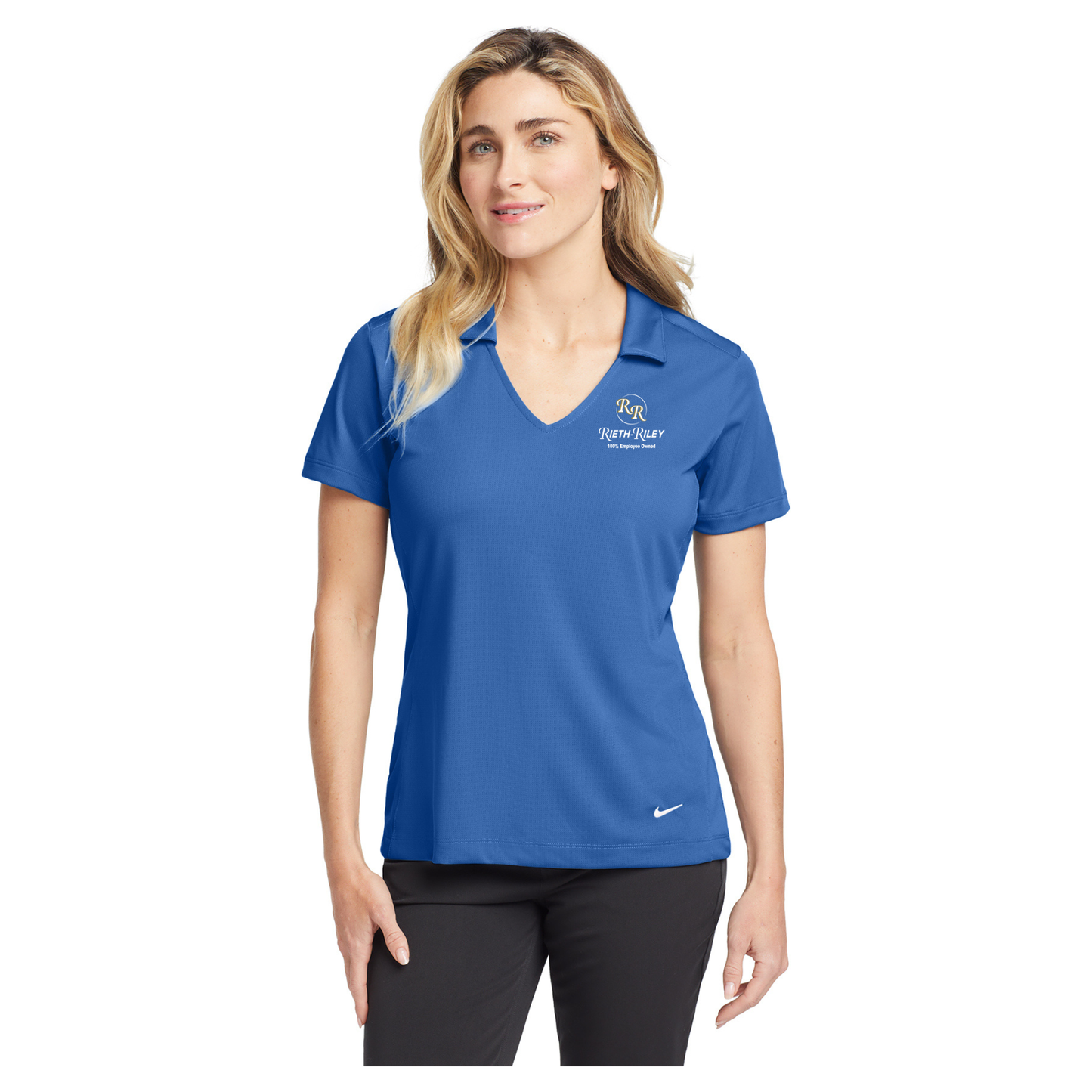 Nike Ladies Dri-FIT Vertical Mesh Polo - 637165