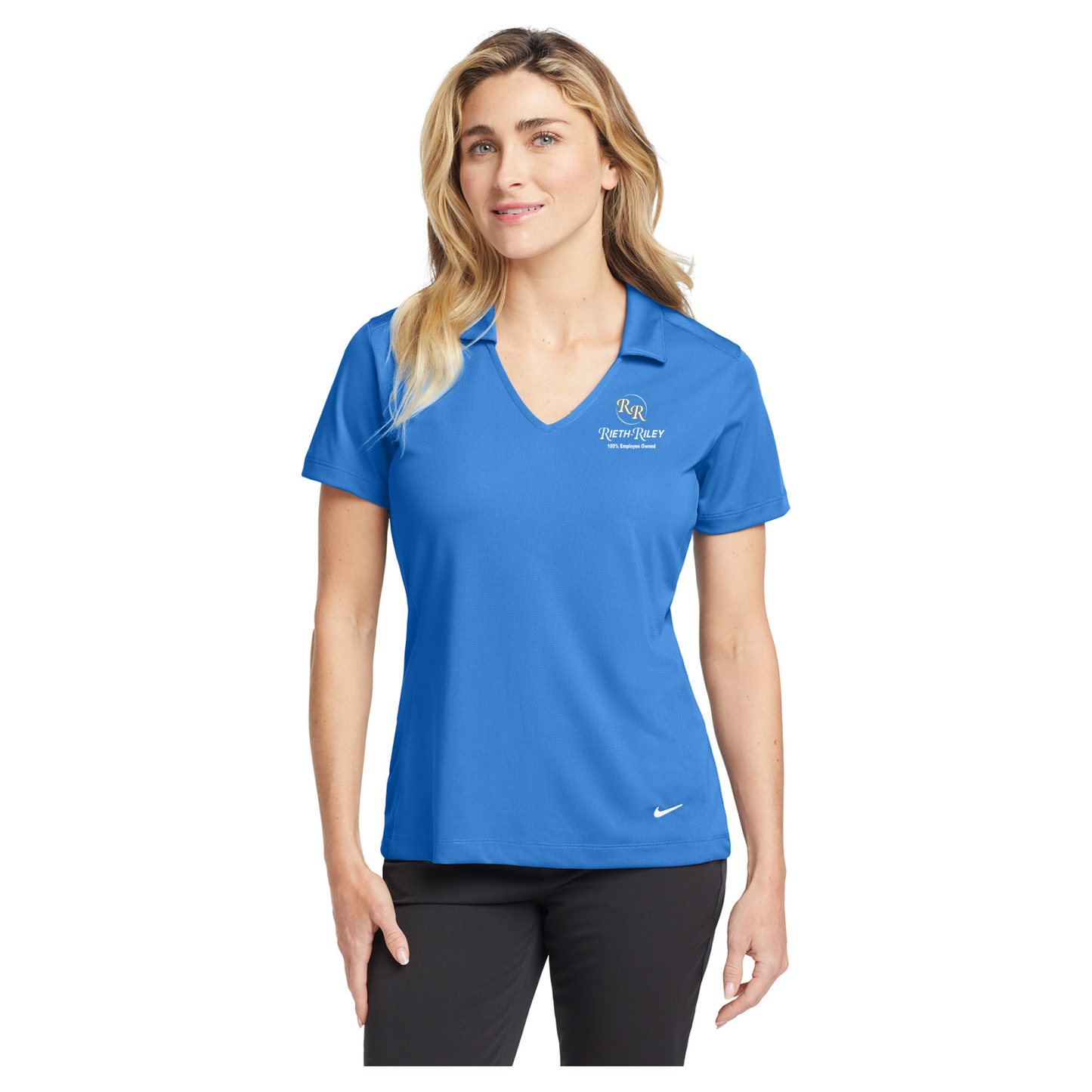 Nike Ladies Dri-FIT Vertical Mesh Polo - 637165