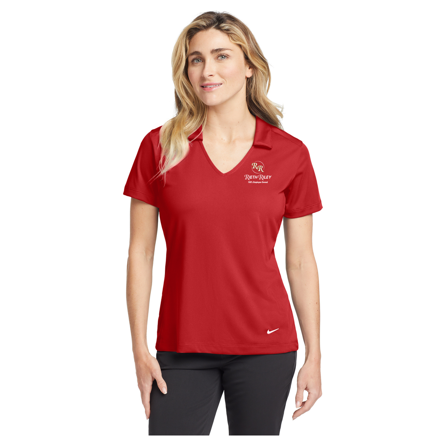 Nike Ladies Dri-FIT Vertical Mesh Polo - 637165