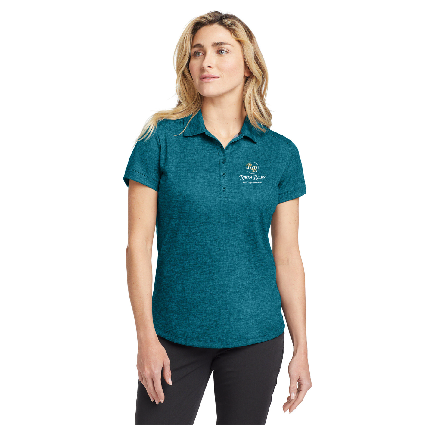 Nike Ladies Dri-FIT Crosshatch Polo - 838961
