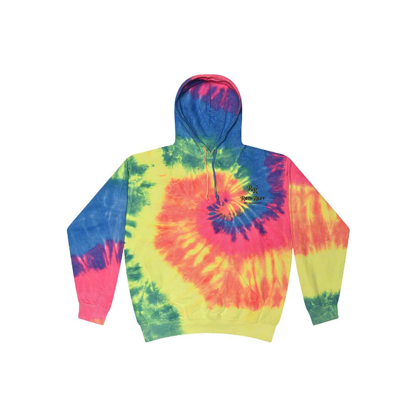 Colortone - Tie-Dyed Hooded Sweatshirt - 8777