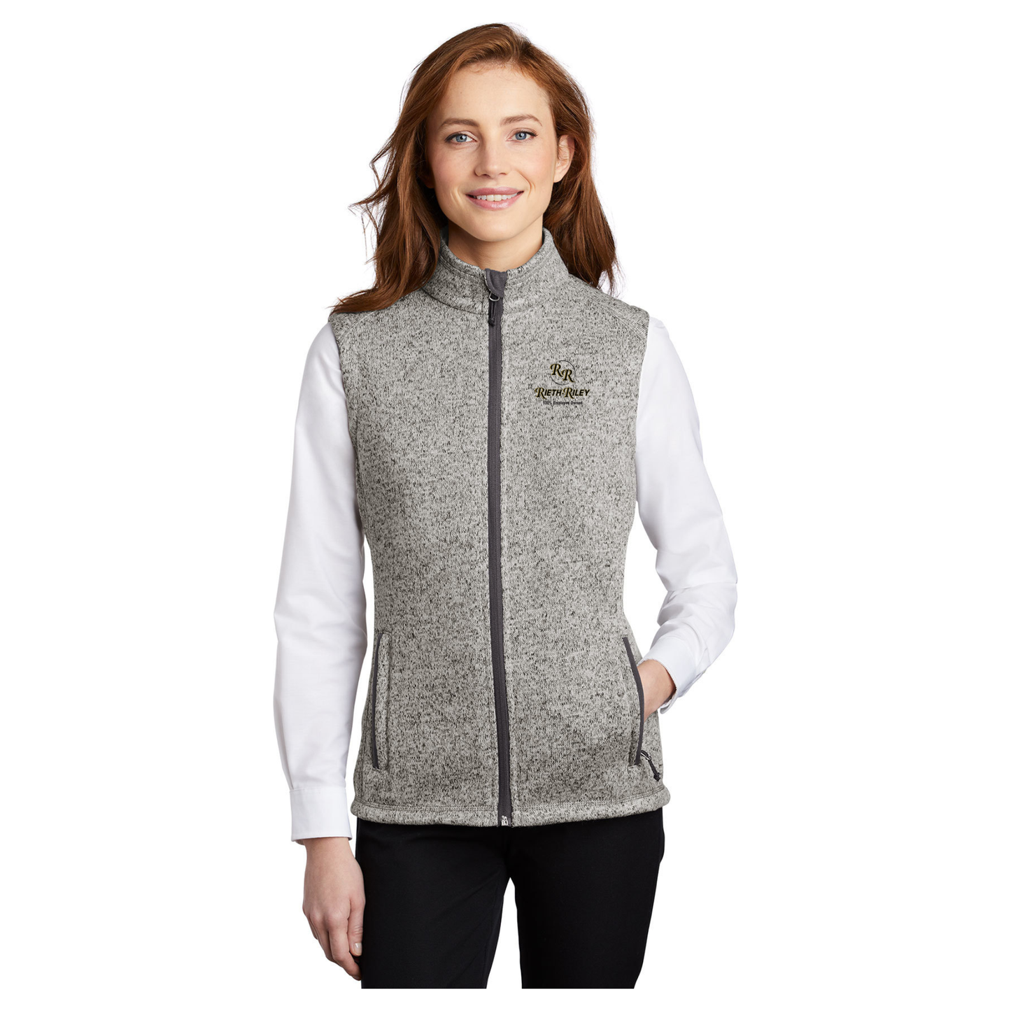 Port Authority ® Ladies Sweater Fleece Vest - L236