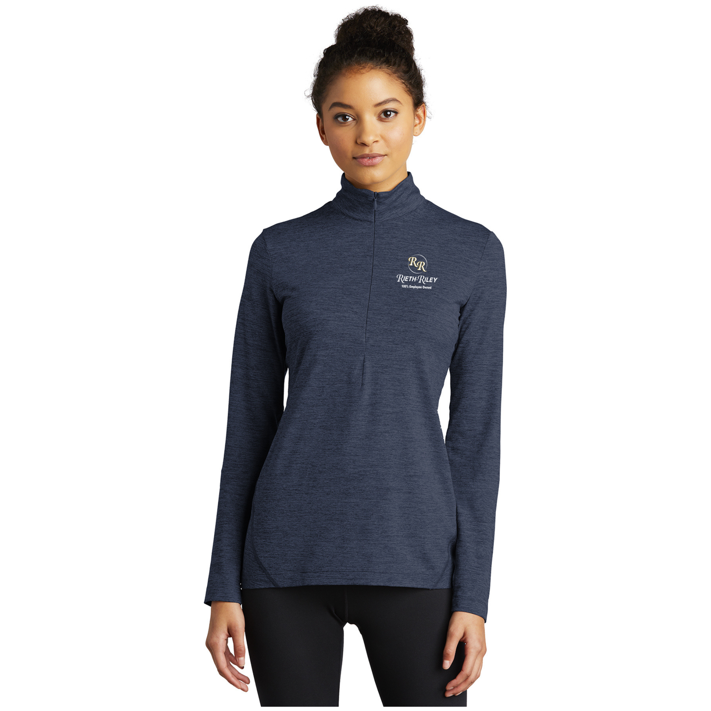 Sport-Tek® Ladies Exchange 1.5 Long Sleeve 1/2-Zip - LST711