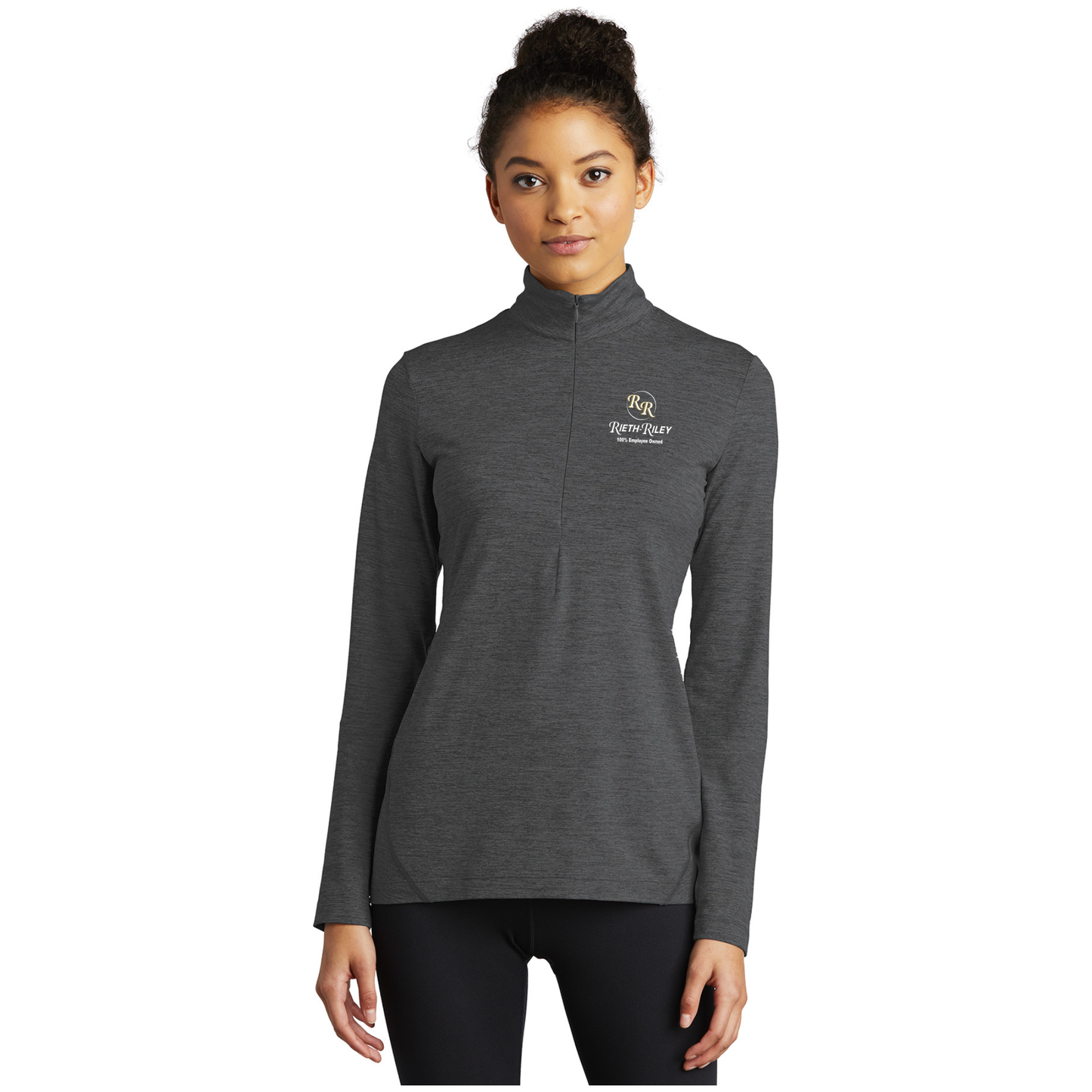 Sport-Tek® Ladies Exchange 1.5 Long Sleeve 1/2-Zip - LST711
