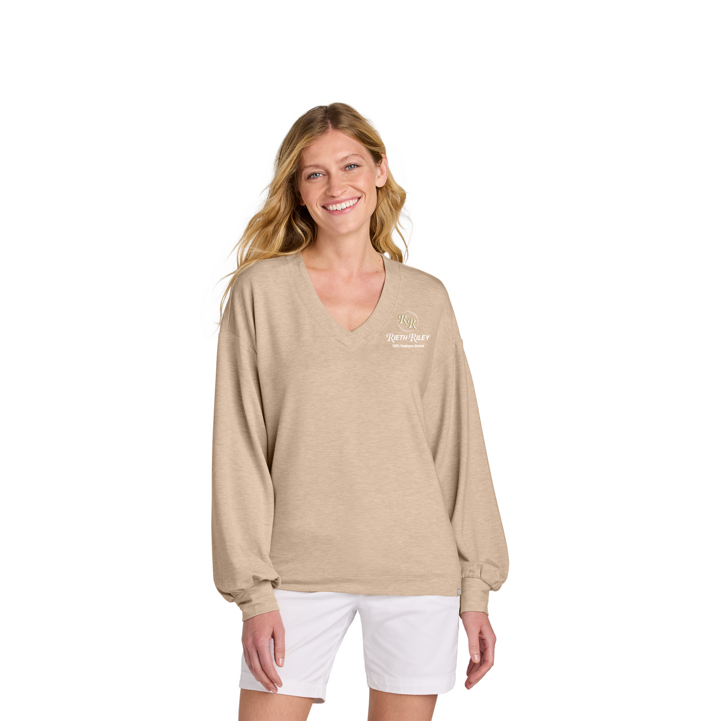 TravisMathew Women's Long Weekend V-Neck - TM1LD009
